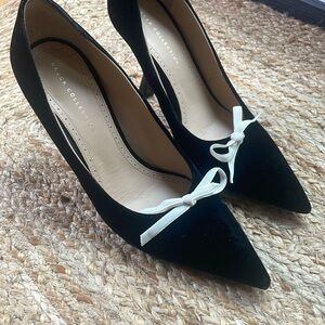 Brock Collection velvet pumps